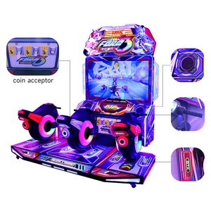 Coin Operated 4D Moto Racing Indoor <b>Amusement</b> Arcade Motorcycle Driving Game <b>Machine</b> - Product Image 4