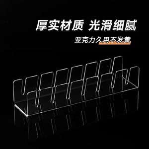 Clothing Organizer Storage Rack 11.5in/29cm Transparent For Desk Wardrobe <b>Hat</b> Cap <b>Display</b> - Product Image 5