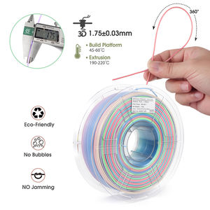 OEM/ODM <span class=keywords><strong>ISANMATE</strong></span> 2023 Nouveauté Filament d'impression 3D PLA+ en gros, dégradé, 1,75 mm, 1 kg, plusieurs couleurs pour imprimante 3D - Product Image 5
