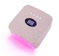 2024 nouvelle tendance 72w Pro double lumière Rechargeable lampe à ongles fabricant diamant sans fil en gros Chine sèche-ongles UV lampe à LED