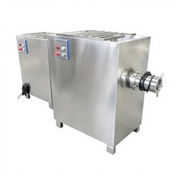 Machine à hacher la viande congelée de qualité industrielle, hachoir à viande commercial haute puissance, hachoir à viande congelée en acier inoxydable
