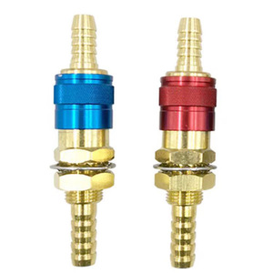 ปลั๊กและซ็อกเก็ตท่อน้ำทองเหลือง M501D ข้อต่อเร็วสำหรับระบบระบายความร้อนปืนเชื่อม - Product Image 1