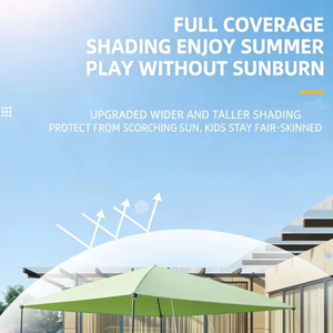 <span class=keywords><strong>Piscine</strong></span> gonflable d'extérieur avec toboggan et auvent, installation rapide, en PVC écologique, équipement de jeu aquatique familial <span class=keywords><strong>pour</strong></span> <span class=keywords><strong>jardin</strong></span> - Product Image 3