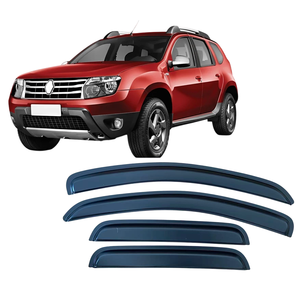 Deflettore Laterale per Finestrini Auto <span class=keywords><strong>RENAULT</strong></span> <span class=keywords><strong>DUSTER</strong></span> HS 2011-2017, Protezione da Pioggia e Sole, Accessori per Montaggio Esterno - Product Image 1