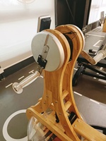 Máquina de remo de madera para ejercicio, utensilio de agua para gimnasio en casa, equipo de Cardio, amoladora de agua para la venta, novedad