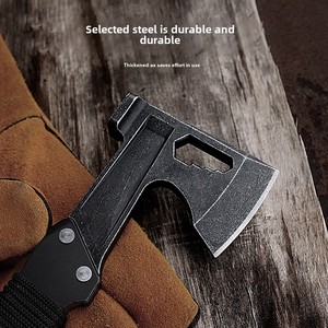 Herramienta de combinación multifuncional de acero inoxidable para actividades al aire libre Hacha portátil para acampar Registro Jardinería <span class=keywords><strong>Escalada</strong></span> - Product Image 5