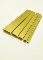 Profilés en métal doré de style moderne ThuanThanhDat pour carrelage en forme de T ou en L, en laiton, avec logo OEM, échantillon gratuit