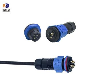 Enchufe de Panel autoblocante M25 Conexión rápida <span class=keywords><strong>Tipo</strong></span> tornillo IP67 Cable de alimentación impermeable Conector de 3 4 5 pines - Product Image 3