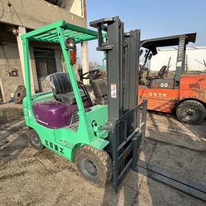 Montacargas <span class=keywords><strong>Mitsubishi</strong></span> de Segunda Mano de 1.5 Toneladas, Mástil de 2 Secciones, Operación Manual, Compacto, Flexible, Amplio Rango - Product Image 1