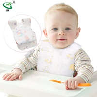 Bavoirs jetables non tissés absorbants et sains pour bébés et tout-petits, parfaits pour l'alimentation et les voyages – Vente chaude