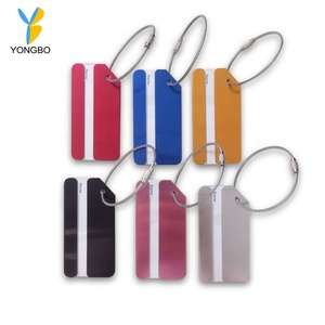 Étiquette de bagage personnalisée en gros de haute qualité, mignonne et promotionnelle, en alliage d'aluminium pour sacs de voyage - Product Image 4