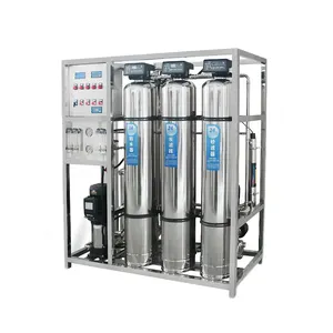Purificador de membrana de ultrafiltración de 1000lph, planta de tratamiento de agua, 1 unidad