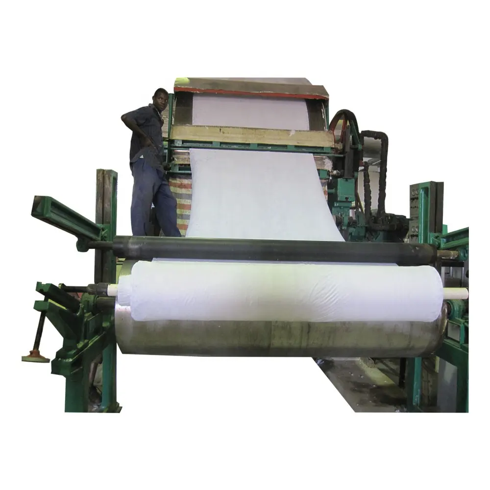 Machine de Production quotidienne de papier et de papier hygiénique, 2 tonnes,