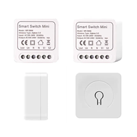 Pour Tuya Mini Smart Switch 16A Rail Smart Home Disjoncteur Relais Durable PC Matériel Étanche 16A Max. Courant 240V Max.