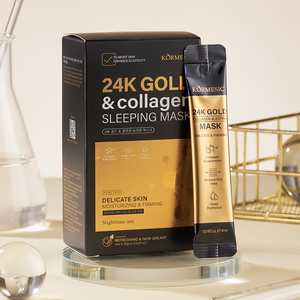 KORMESIC Masque Facial Hydratant 24K Or Collagène, Certifié Bpom, Vente en Gros, 80ml, Améliore l'Hydratation Cutanée, Masque de Nuit - Product Image 1