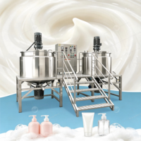 Cuve de mélange émulsifiante sous vide à cisaillement élevé ORME pour la fabrication de crème pour les mains, de shampoing et de mayonnaise comestible