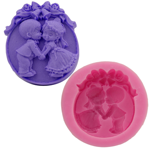 Stampo in Silicone 3D a Forma di Bambino Dormiente per Decorazione Torte Nuziali, Tema Famiglia, Stampo per Fondente, Stampo a Forma di Angelo per Bomboniere Matrimonio - Product Image 1