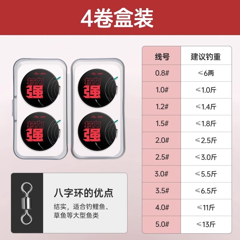 [4 rolls per box] Tensile strength 2.7 meters