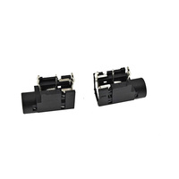 Conector de audio hembra de 3,5mm, Conector de auriculares Dip de 3 pines, interfaz de audio con aislamiento negro