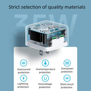 <span class=keywords><strong>Cargador</strong></span> de 35W para adaptador de corriente de calidad <span class=keywords><strong>original</strong></span> <span class=keywords><strong>Cargador</strong></span> de carga rápida de 35W de doble para teléfono 14 13 12 Pro Max - Product Image 3