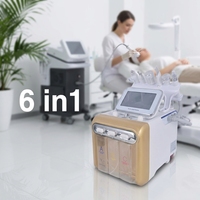 Appareil de soin du visage Jet Peel, taches pigmentaires, peau jeune, 6 en 1, dermabrasion, microdermabrasion