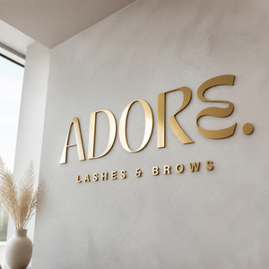 3D Acrylic Business Personalised Business Office Font Logo <b>Wall</b> Mounted Logo Beauty Salon - Product Image 5