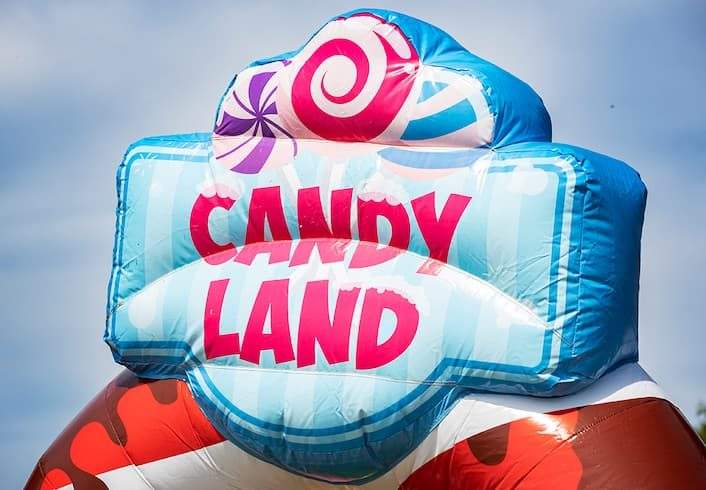 WINSUN Inflatables Factory - Bubble Park Inflatable Candyland