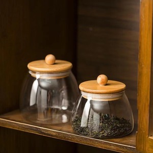 Juego de Frascos de Vidrio de Diferentes Tamaños (Pequeño, Mediano, Grande), Cristalino, Soplado a Mano, para Almacenamiento en la Cocina - Product Image 6