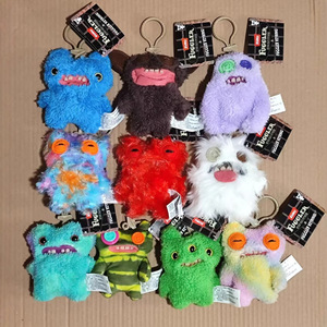 Fuggler Cute Monster Schlüssel bund Ugly Cute Doll Handgemachte Anhänger Cute Monster Baby Screaming Monster Doll - Product Image 2