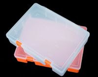 Kit électronique de démarrage, boîte à outils en plastique, ensemble de capteurs, boîte vide en plastique, modèle EKB-216-1 252x190x58mm, surface polie