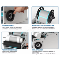 Machine d'étiquetage portable industrielle électrique manuelle à grande vitesse avec technologie jet d'encre pour bouteilles en plastique et en verre – Facile à utiliser