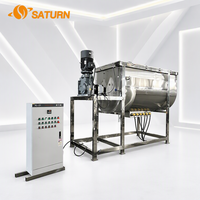 Mélangeur à ruban horizontal Saturn 3500L pour séchage par pulvérisation destiné aux industries chimiques, détergentes et cosmétiques (traitement de mélanges en poudre SUS304)