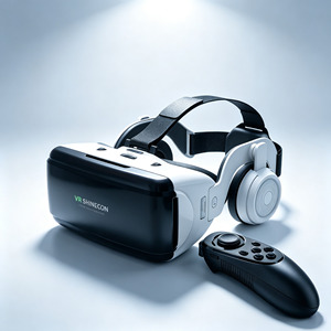 Lunettes <span class=keywords><strong>VR</strong></span> intelligentes les plus vendues, casque de réalité virtuelle, jumelles de jeu vidéo, jeux <span class=keywords><strong>VR</strong></span>, lunettes de réalité virtuelle avec casque audio - Product Image 1