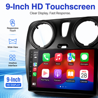 Pour Renault Lodgy 2021 Écran Lecteur DVD Radio 9 Pouces Navigation GPS Sans Fil Multimédia Audio Streaming Écran Partagé Intelligent