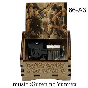 โจมตี Titan shingeki NO kyojin ataque De Los titanes <span class=keywords><strong>Guren</strong></span> NO yumiya Mechanical Music BOX แฟนอะนิเมะและของขวัญเพื่อน66 - Product Image 3