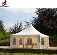 Mingyue Luxe Marquee Party 3X3 4X4 5X5 10X10 Outdoor Canvas Hexagon Tuinhuisje Pagode Tent Met Waterdichte Luifel