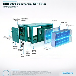 Purificador <span class=keywords><strong>de</strong></span> Humo <span class=keywords><strong>de</strong></span> Aceite <span class=keywords><strong>para</strong></span> <span class=keywords><strong>Cocina</strong></span> Comercial, Extractor <span class=keywords><strong>de</strong></span> Humo <span class=keywords><strong>de</strong></span> <span class=keywords><strong>Cocina</strong></span> Electrostático con Motor, 95% <span class=keywords><strong>de</strong></span> Eficiencia <span class=keywords><strong>para</strong></span> Restaurantes - Product Image 4