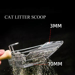 Katzen-Kartenschaufler Zubehör Hochleistungs-Edelstahl-Kitty-Kartenschaufler - Product Image 4