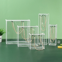 Boîtes cadeaux en plastique transparentes pliables en plastique kraft PVC Boîtes d'emballage cadeaux en plastique transparentes PP PET Boîtes cadeaux en plastique PVC carrées