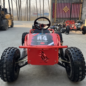 <span class=keywords><strong>Kart</strong></span> de Carreras para Adultos de 212cc con Volante de 10 Pulgadas, Diferencial y Sistema de Frenado de Doble Disco, Todoterreno - Product Image 2