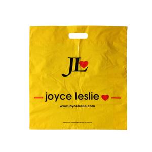 Sacs à provisions biodégradables recyclés en PVC pour épicerie de supermarché imprimés avec logo personnalisé - Product Image 5