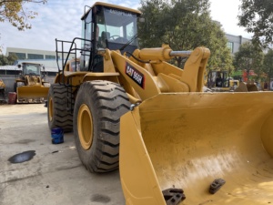 Chargeuse sur pneus CAT 966H d'occasion de haute qualité, 23 tonnes, chargeuses d'occasion CAT 966C 966H 966G 966F en stock à vendre à Shanghai - Product Image 2