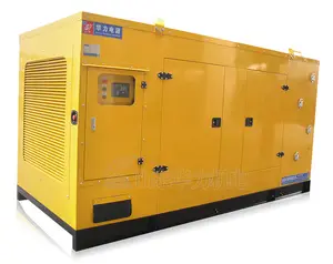 Mesin Merek Cummins Tipe Sunyi 6cta8, 3-g1/2 Set Generator Daya Diesel 150KW Pendingin Air 187,5 KVA