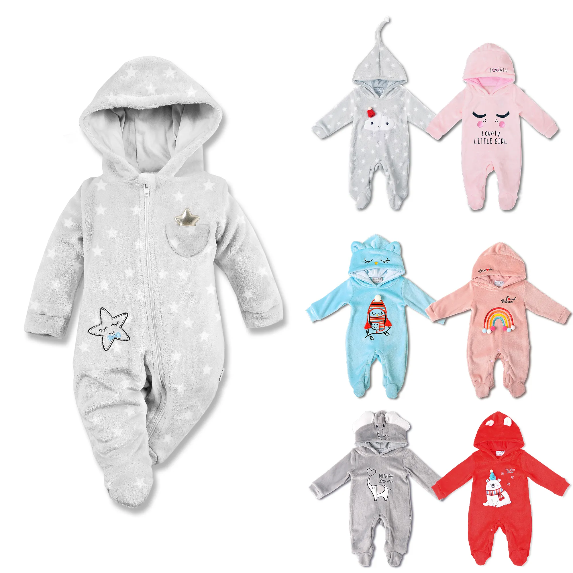 baby clothes in baby rompers unisex hoodies manufacturer costume baby clothes guangzhou petulu