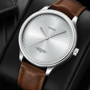 YAZOLE D 503 ホットセール クラシック カスタム メンズ腕時計 オールブラック 防水 高級クォーツ パーソナライズド腕時計 卸売 - Product Image 4