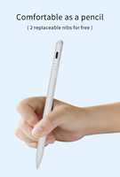 Stylet Neptux pour écran capacitif intelligent, crayon 2-en-1 avec rejet de la paume, détection d'angle d'inclinaison et attraction magnétique