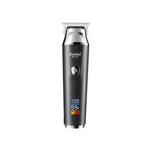Tondeuse à cheveux électrique Kemei Km-1512, lame en acier inoxydable, conception de sécurité pour usage domestique avec alimentation USB - Product Image 3