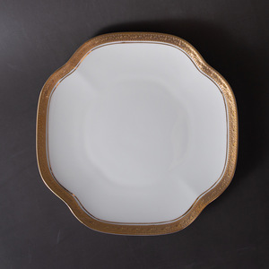 Luxury Nordic Embossed Gold Dinner Set Porcelain Bowl Dishes Plates Coffee Cup Teapot Tableware Sets - Product Image 6