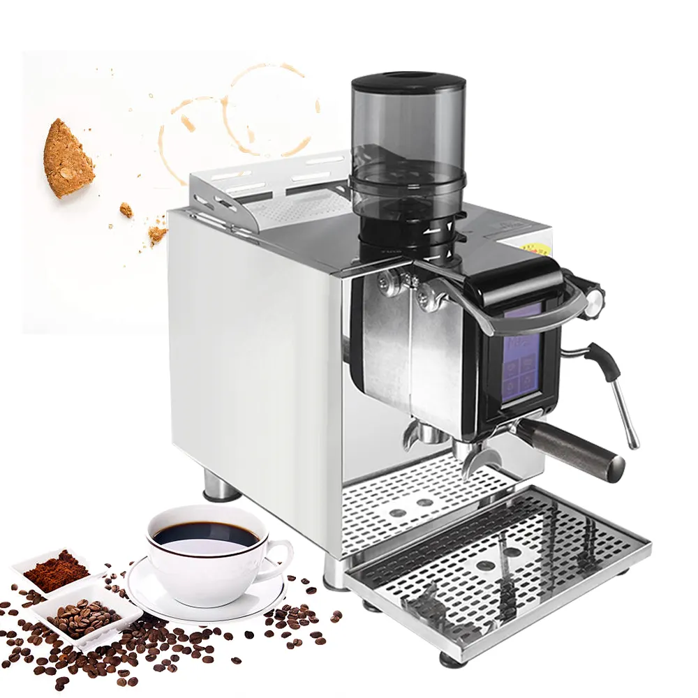 العلامة التجارية الجديدة حجم فلتر كبير ETL USA اكسبريسو صانع ماكينة قهوة أوتوماتيكية التجاري للبيع