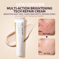 Crème éclaircissante pour la peau à la nicotinamide OEM, marque coréenne de soins de la peau, utilisée pour hydrater et éliminer les taches.